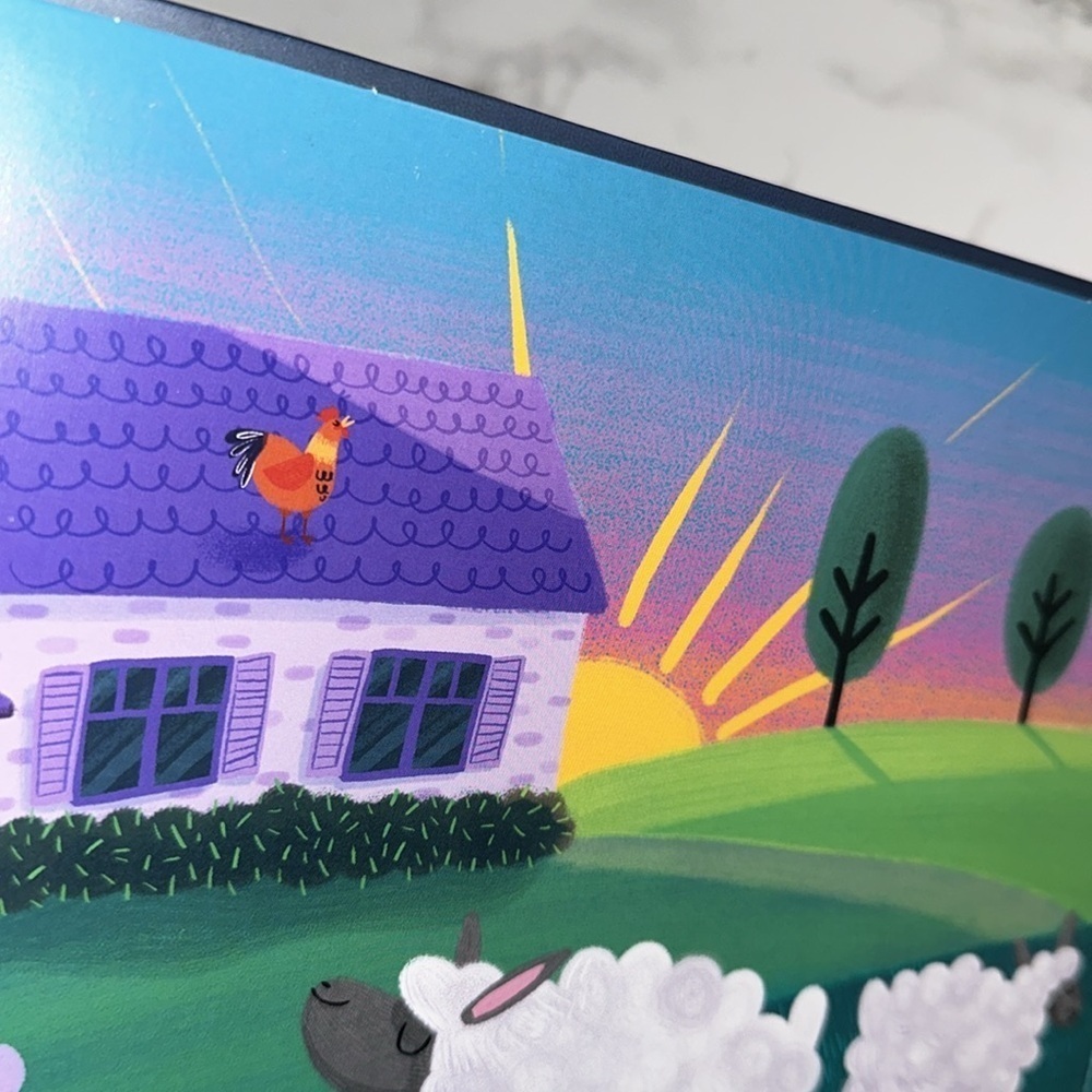 Night Night Farm Children's Book glow in the dark - Picture 4 of 16